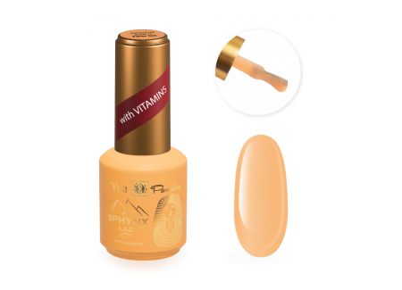 Fiber Gel with Vitamin E and Calcium - Apricot Ice 15ml